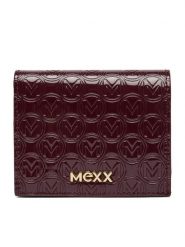 MEXX Portfel CEO-MEXX-W1-004-AW26 Bordowy. Czerwone portfele damskie Mexx, ze skóry. Za 69.99 zł.