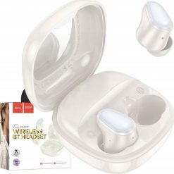 Słuchawki Hoco słuchawki bezprzewodowe bluetooth TWS EQ13 białe. Białe słuchawki bezprzewodowe Hoco. Za 69.54 zł.