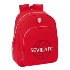 Plecak szkolny Sevilla Fútbol Club Czerwony. Czerwone plecaki męskie safta, bez wzorów, z poliesteru, biznesowe. Za 119.10 zł.