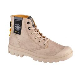 Buty sportowe Sneakersy unisex, Palladium Pampa Surplus. Brązowe obuwie sportowe damskie Palladium, bez wzorów, z tkaniny, bez zapięcia, trekkingowe. Za 399.99 zł.