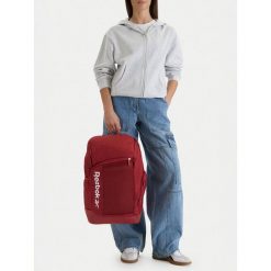 Plecak Reebok. Czerwone plecaki męskie Reebok, bez wzorów, sportowe. Za 199.99 zł.