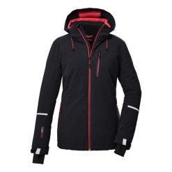 Kurtka damska Killtec KSW 81 WMN SKI JCKT. Czarne kurtki sportowe damskie KILLTEC, m, bez wzorów, z materiału, bez ramiączek, narciarskie. Za 699.90 zł.