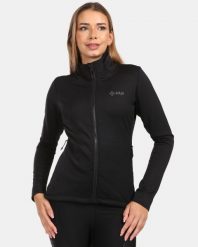 Damska bluza polarowa Kilpi SIREN-W. Czarne bluzy damskie Kilpi, bez wzorów, z materiału, sportowe, bez ramiączek, bez kaptura. Za 267.13 zł.