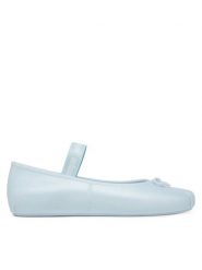 Melissa Baleriny Melissa Sophie Ad M 35701 Błękitny. Niebieskie balerinki damskie Melissa, bez wzorów, z tworzywa sztucznego, bez obcasa, bez zapięcia. Za 249.99 zł.