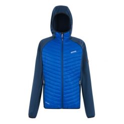 Męska Kurtka Hybrydowa Andreson. Niebieskie kurtki męskie Regatta, m, bez wzorów, z puchu, sportowe, bez kaptura. Za 102.99 zł.