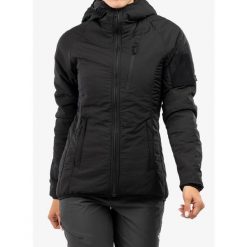 Kurtka ocieplana damska Helikon-Tex Wolfhound Hoodie. Czarne kurtki sportowe damskie HELIKON-TEX, bez wzorów, bez ramiączek, bez kaptura, trekkingowe. Za 576.99 zł.