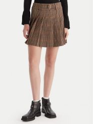 Liu Jo Spódnica mini MF5156 T4335 Beżowy Regular Fit. Brązowe spódnice damskie Liu Jo, bez wzorów, z syntetyku, mini. Za 679.99 zł.