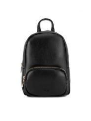 DeeZee Plecak MDP-L-024-06 Czarny. Czarne plecaki damskie DeeZee, bez wzorów, z materiału. Za 119.99 zł.