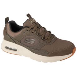 Buty sportowe Sneakersy męskie, Skechers Skech-Air Court - Homegrown. Zielone buty sportowe męskie Skechers, bez wzorów, bez zapięcia, trekkingowe. Za 349.99 zł.