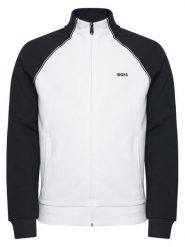 BOSS Bluza Join Skaz 50553566 Biały Regular Fit. Białe bluzy męskie Boss, m, bez wzorów, z bawełny, bez ramiączek, bez kaptura. Za 799.99 zł.