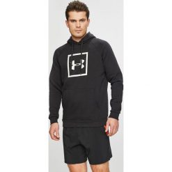 Under Armour - Bluza. Czarne bluzy męskie Under Armour, l, bez wzorów, z bawełny, z kapturem. Za 219.90 zł.