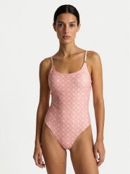 Guess Strój kąpielowy E6GJ10 MC04R Różowy. Czerwone stroje kąpielowe damskie Guess, s, z aplikacjami, z syntetyku. Za 479.99 zł.