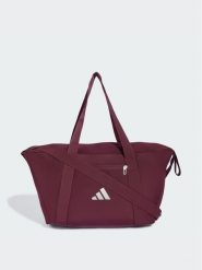 Adidas Torebka Sport Bag KV0512 Bordowy. Czerwone shopperki damskie Adidas, bez wzorów, z materiału, bez dodatków. Za 149.99 zł.