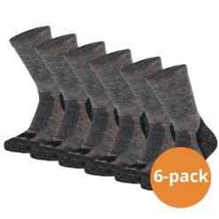 Skarpety turystyczne dla dorosłych Xtreme Wełna Merino, 6 szt. Brązowe skarpetki damskie XTREME SOCKSWEAR, bez wzorów, z wełny. Za 203.99 zł.