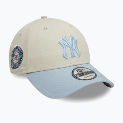 Czapka z daszkiem New Era WS Patch 9Forty New York Yankees. Brązowe czapki damskie New Era, na zimę, bez wzorów. Za 129.99 zł.