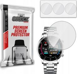 GrizzGlass Folia hydrożelowa Grizz Smartwatch NY19. Zegarki smartwatch GrizzGlass, bez wzorów. Za 14.13 zł.