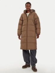 Dickies Płaszcz zimowy Alatna Long DK0A4XR9MR1 Brązowy Regular Fit. Brązowe płaszcze damskie Dickies, na zimę, l, bez wzorów, z syntetyku, bez kołnierzyka, bez kaptura. Za 749.99 zł.