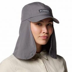Czapka z daszkiem Columbia Skien Valley Cachalot. Szare czapki damskie Columbia, bez wzorów, sportowe. Za 154.99 zł.