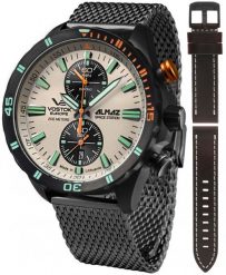 Zegarek męski Vostok Europe 6S11-320C677B czarny. Czarne zegarki męskie Vostok Europe, bez wzorów. Za 4,841.28 zł.
