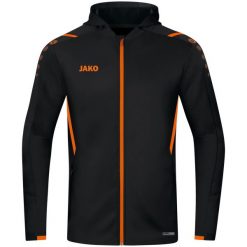 Kurtka Jako à capuche Challenge. Brązowe kurtki męskie Jako, s, z aplikacjami, z elastanu, klasyczne, z kapturem. Za 323.50 zł.