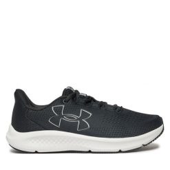 Buty do biegania Under Armour. Czarne obuwie sportowe damskie Under Armour, bez wzorów, bez zapięcia, do biegania. Za 219.99 zł.
