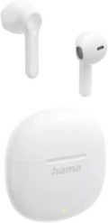 SŁUCHAWKI DOUSZNE TRUE WIRELESS “ACTION ONE“ BIAŁE. Białe słuchawki bezprzewodowe Hama. Za 37.48 zł.