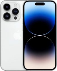 Smartfon Apple iPhone 14 Pro 128GB Srebrny | Stan: Bardzo Dobry. Szare smartfony Apple. Za 3,135.00 zł.