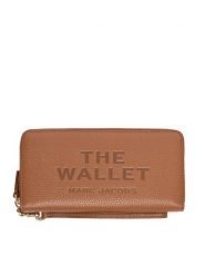 Marc Jacobs Portfel The Leather Continental 2P4SMP015S02 Brązowy. Brązowe portfele damskie Marc Jacobs, ze skóry. Za 689.99 zł.
