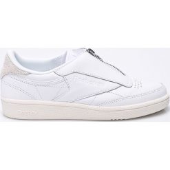 Reebok Classic - Buty Club C 85 Zip M. Białe obuwie sportowe damskie Reebok Classic, bez wzorów, z materiału, bez zapięcia, Adidas Advantage, climacool (adidas). W wyprzedaży za 179.90 zł.