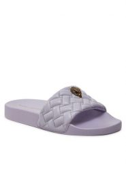 Kurt Geiger Klapki Meena 2019395979 Fioletowy. Fioletowe klapki damskie Kurt Geiger, bez wzorów, ze skóry, bez obcasa, bez zapięcia. Za 469.99 zł.