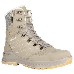 Buty trekkingowe damskie Lowa Winterstiefel Nabucco Gtx. Brązowe obuwie trekkingowe damskie Lowa, z materiału, za kostkę, bez zapięcia. Za 1,067.00 zł.