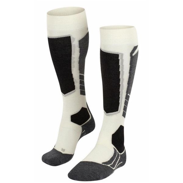 Podkolanówki damskie Falke SK2. Białe skarpetki damskie Falke, bez wzorów. Za 191.50 zł.