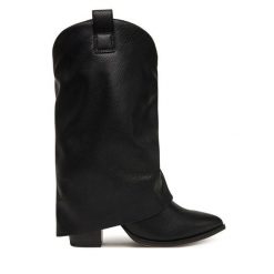 Botki Call It Spring. Czarne botki damskie Call it Spring, bez wzorów, bez obcasa, na słupku, bez zapięcia. Za 299.99 zł.
