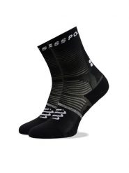 Compressport Skarpety długie Pro Marathon V 2.0 SMCU3789002 Czarny. Czarne skarpety męskie Compressport, bez wzorów, z syntetyku. Za 99.99 zł.