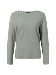 Franco Callegari Sweter z dzianiny Kobiety Bawełna zielony, XL. Zielone swetry nierozpinane damskie Franco Callegari, uniwersalny, bez wzorów, z bawełny, eleganckie, bez kołnierzyka, bez ramiączek. Za 179.95 zł.