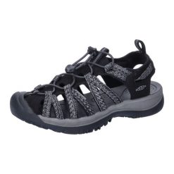 Damskie buty turystyczne Keen Whisper. Czarne obuwie trekkingowe damskie Keen, z materiału, bez zapięcia. Za 559.00 zł.