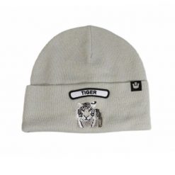 Czapka zimowa beanie Goorin Bros. Soft Rock Tiger 107-1798-SIL. Szare czapki damskie Goorin Bros, na zimę, bez wzorów, rockowe. Za 169.00 zł.