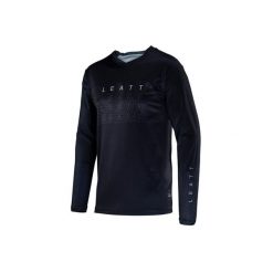 Longsleeve rowerowy męski Leatt MTB Gravity 3.0 2024. Czarne bluzy męskie LEATT, m, bez wzorów, sportowe, bez ramiączek, bez kaptura. Za 189.99 zł.