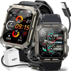 Smartwatch Rubicon Zegarek męski SMARTWATCH Rubicon F27-PRO. Zegarki męskie Rubicon, bez wzorów. Za 199.00 zł.