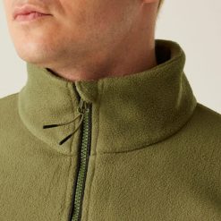 Affinity Męski polar narciarski. Zielone bluzy sportowe męskie Dare 2B, na zimę, m, bez wzorów, z polaru, bez kaptura, narciarskie. Za 252.00 zł.