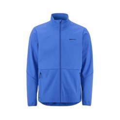 Kurtka wodoodporna Craft Core Essence Nordic 2. Niebieskie kurtki męskie Craft, m, bez wzorów, bez kaptura. Za 459.50 zł.