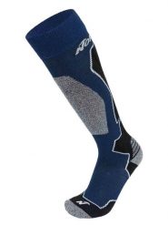 Nordica Męskie skarpety High Performance 2.0 ciemnoniebieskie/czarne/białe. Czarne skarpety męskie NORDICA, bez wzorów, z elastanu. Za 122.99 zł.