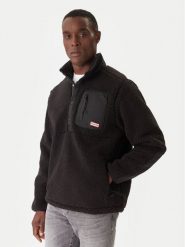 Hunter Polar Athol HARM0017252 Czarny Regular Fit. Czarne bluzy sportowe męskie Hunter, m, bez wzorów, z polaru, bez kaptura. Za 629.99 zł.