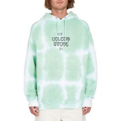 Bluza sportowa męska Volcom Trippin Dye. Zielone bluzy sportowe męskie Volcom, m, bez wzorów, z bawełny, bez kaptura. W wyprzedaży za 233.55 zł.