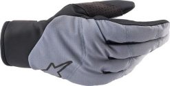 Alpinestars Rękawiczki męskie ALPINESTARS DENALI 2 GLOVE, grisaille black coral fluo Rozmiar: M. Czarne rękawiczki męskie Alpinestars, bez wzorów. Za 238.73 zł.