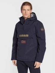Napapijri Kurtka anorak Rainforest Winter 3 NP0A4GMC Granatowy Regular Fit. Niebieskie kurtki męskie Napapijri, m, bez wzorów, z syntetyku, bez kaptura. Za 709.99 zł.