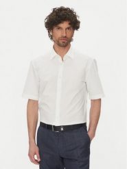 BOSS Koszula H-Joe 50539774 Biały Regular Fit. Białe koszule męskie Boss, m, bez wzorów, z bawełny, bez kołnierzyka, bez ramiączek. Za 239.99 zł.