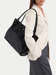 MEXX Torebka CEO-MEXX-L-002-10 Czarny. Czarne shopperki damskie Mexx, bez wzorów, ze skóry, bez dodatków. Za 229.99 zł.