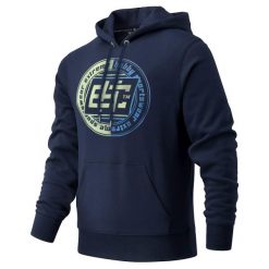 Bluza męska z kapturem EXTREME HOBBY SLANT. Niebieskie bluzy męskie EXTREME HOBBY, m, bez wzorów, z bawełny, bez ramiączek, z kapturem. Za 249.00 zł.