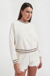 Bluza damska z logo ARMANI EXCHANGE. Bluzy damskie Armani Exchange, xs, bez wzorów, bez ramiączek, bez kaptura. Za 649.00 zł.